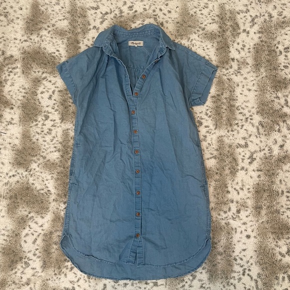 Madewell indigo central dress - Picture 2 of 6